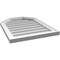 Ekena Millwork Octagonal Top Surface Mount PVC Gable Vent w/ 2"W x 1-1/2"P Brickmould Frame, 20"W x 26"H GVPOT20X2602SN - alternate 2